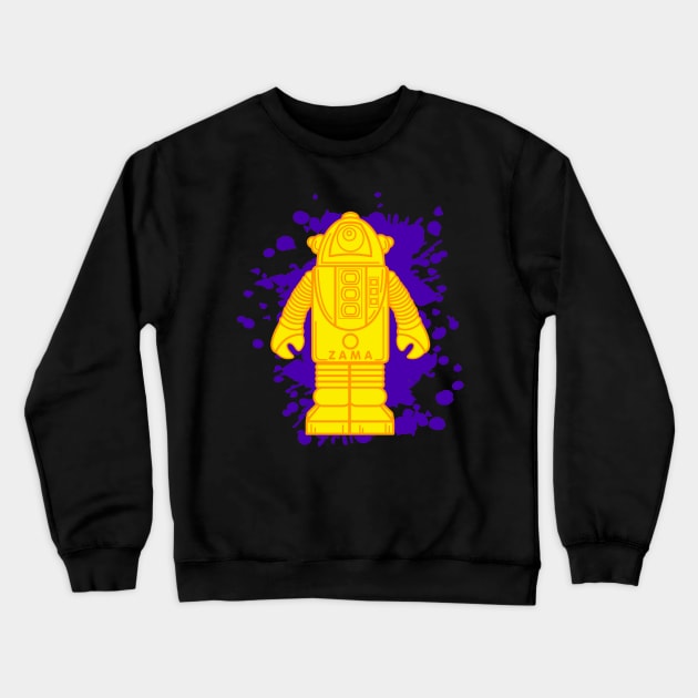 ZAMA Robot Crewneck Sweatshirt by OrneryDevilDesign